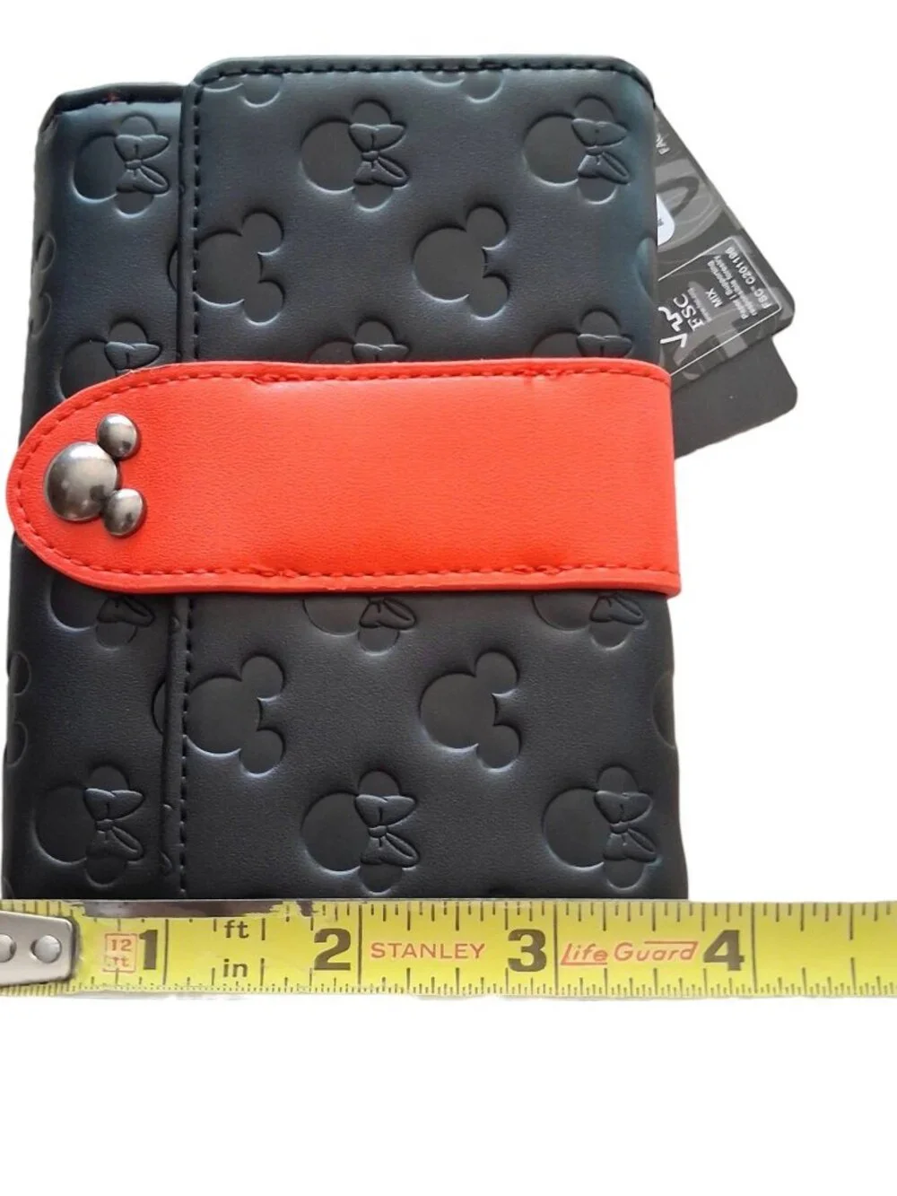 Loungefly Disney Mickey & Minnie Debossed Silhouettes Wallet NEW NWT
